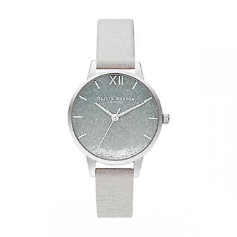 Olivia Burton UNDER THE SEA OB16US42 Relógio Feminino - Pulseira de Couro Branca