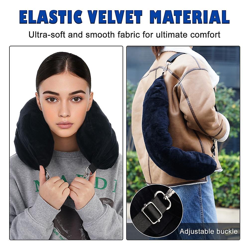 Resekudde Stoppbar Transformerbar Expanderbar Handbagageörngott