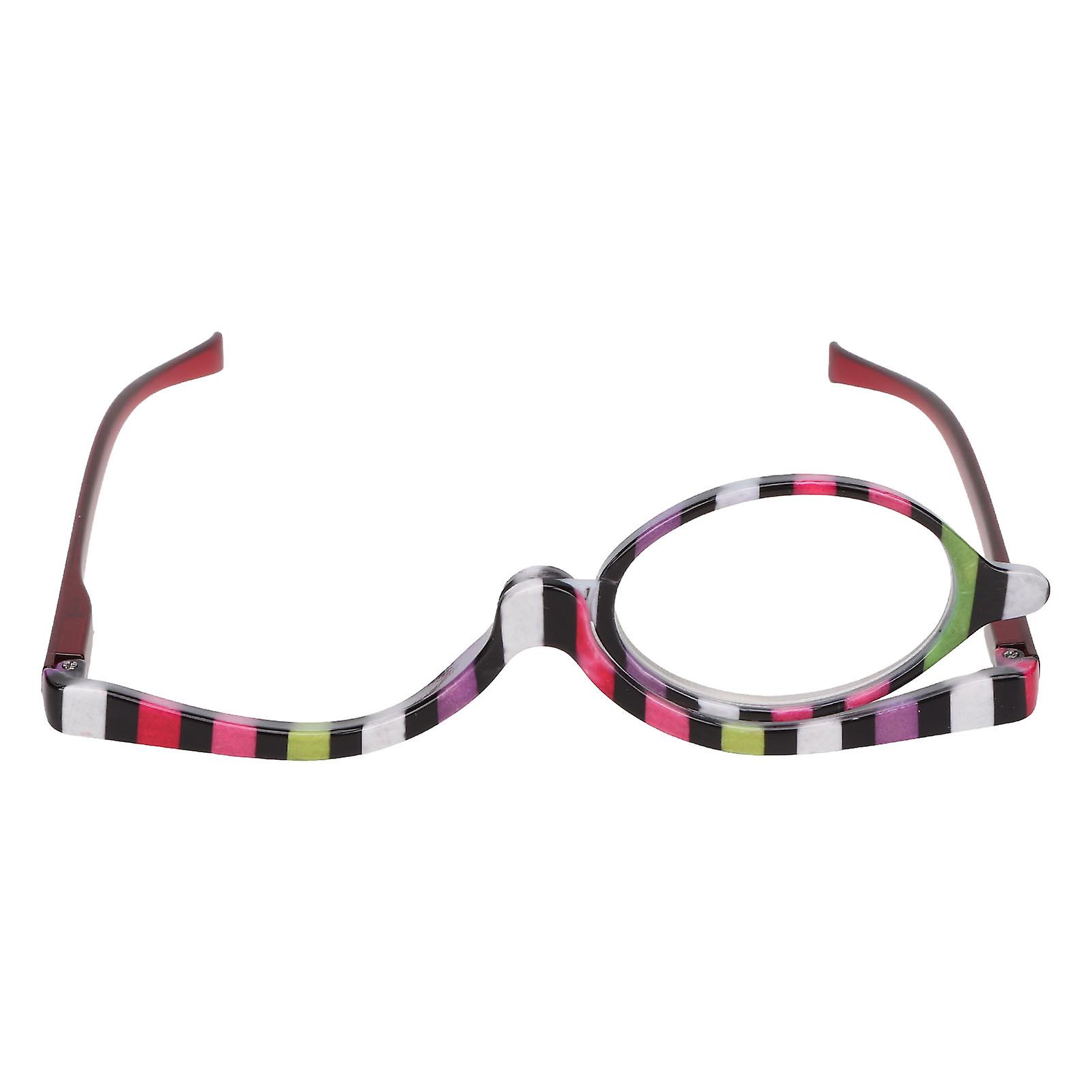 Rotatable Colorful Cosmetic Magnifying Glasses Single Lens for Daily Makeup +3.50