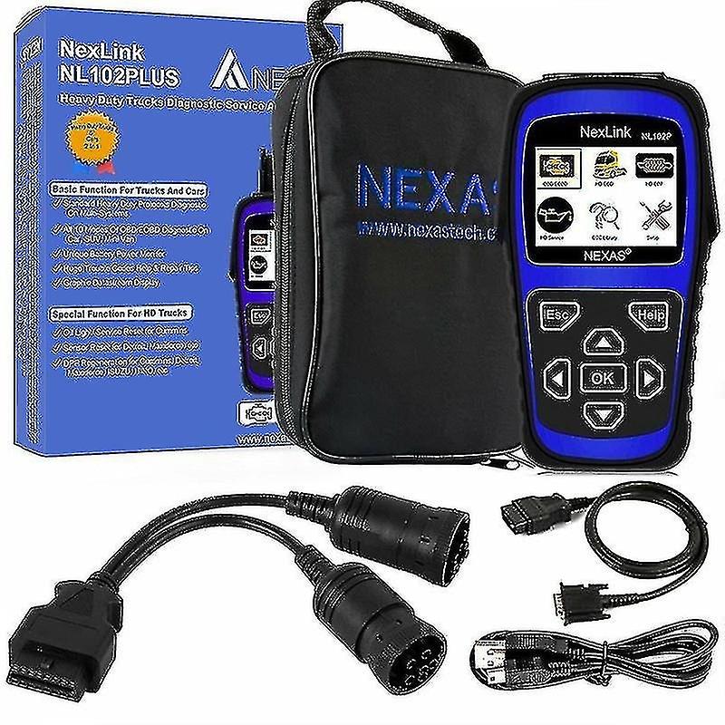 Nl102p Heavy Duty Truck Diagnostic Scanner Car Code Reader Dpf Oilreset