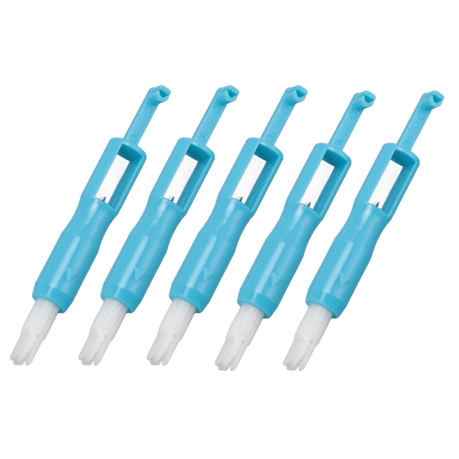5pcs Automatic Needle Threader Multipurpose High Efficiency Automatic Threader Sewing Tool for Sewing Machine