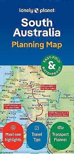 Lonely Planet South Australia Planning Map by Lonely Planet Paperback Book