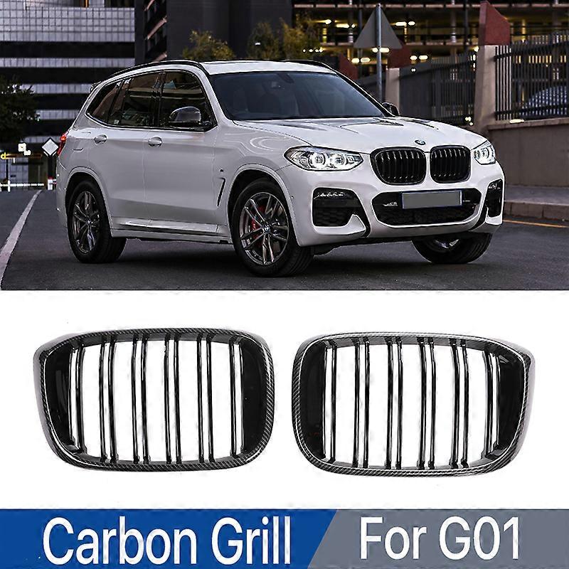 M Sport Performance Carbon Fiber Interrior Grill Front Bumper Kidney ...