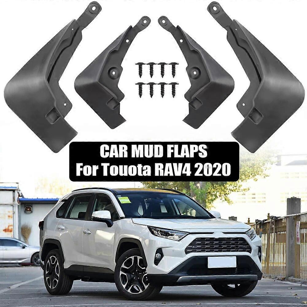 Durable PP Mud Flaps for Toyota RAV4 RAV 4 2020 Car Mudguards Rear Front Fender Protection Guards Automobile Accessories ST1M514