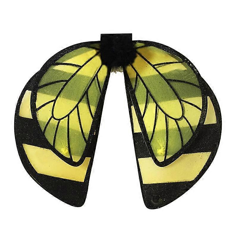 Children S Show Use Bee Wings Shape Decorative Tool Set(yellow+black)