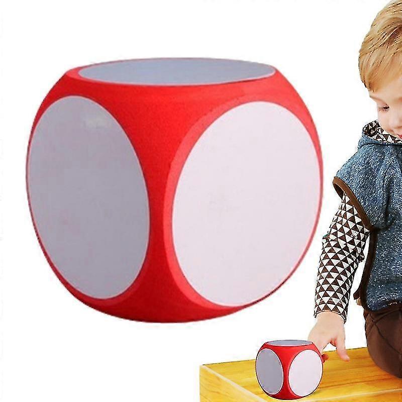 Large Foam Dice Story Dice For Kids Activity Dice Children's Play Toys Classroom Teaching Aids Diy Making Teamwork Props For