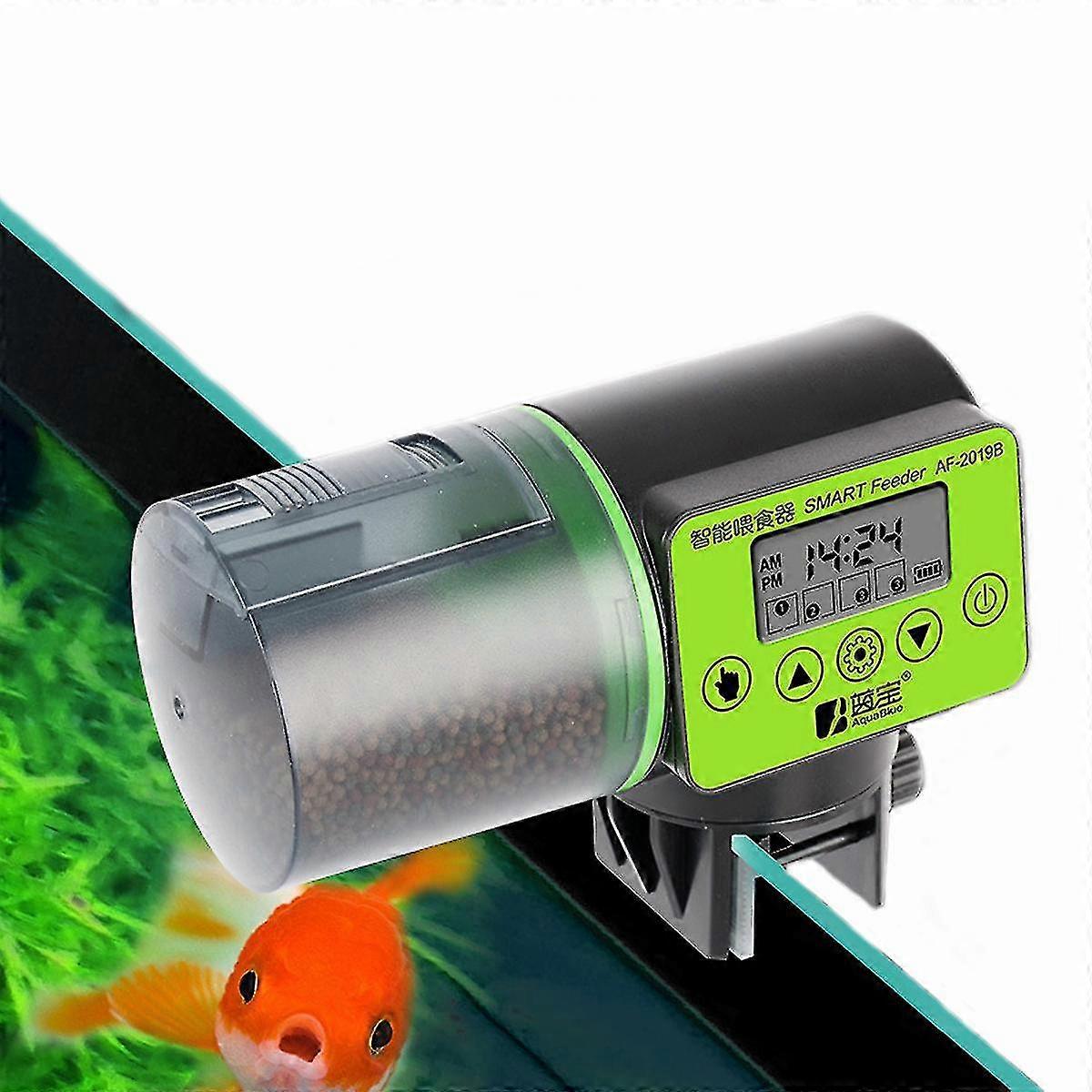 Fish Tank Automatic Feeder Intelligent Timing Automatic Feeder Aquarium Goldfish Feeder Large Capacity Fish Feeder - NNIU