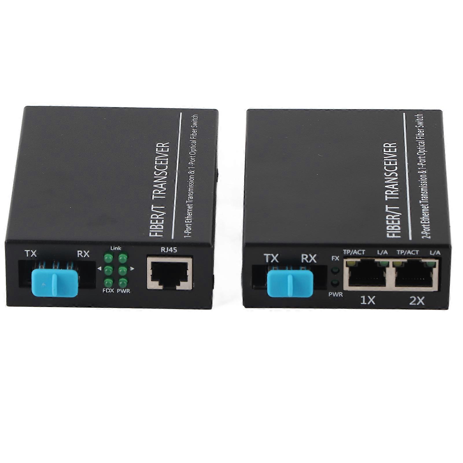 Konwerter mediów Ethernet Transceiver światłowodowy XXSSFP1F1G / XXSSFP1F2G SC 3KM DC5V / DC (5V / 12V)