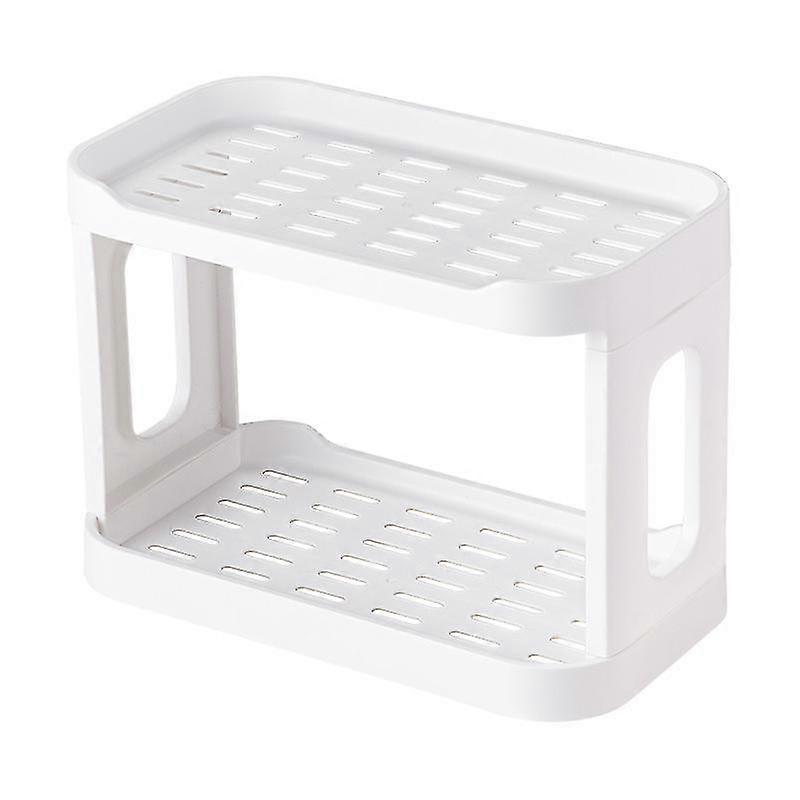 Doublelayer Water Cup Storage Rack Simple Storage Shelf Desktop Multifunctional Storage Box Kitchen Small Shelf