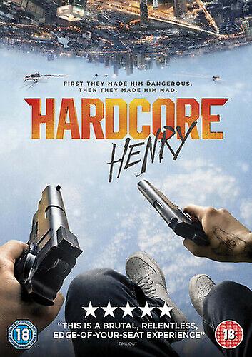 Hardcore Henry DVD (2016) Haley Bennett Naishuller (DIR) cert 18 - Region 2