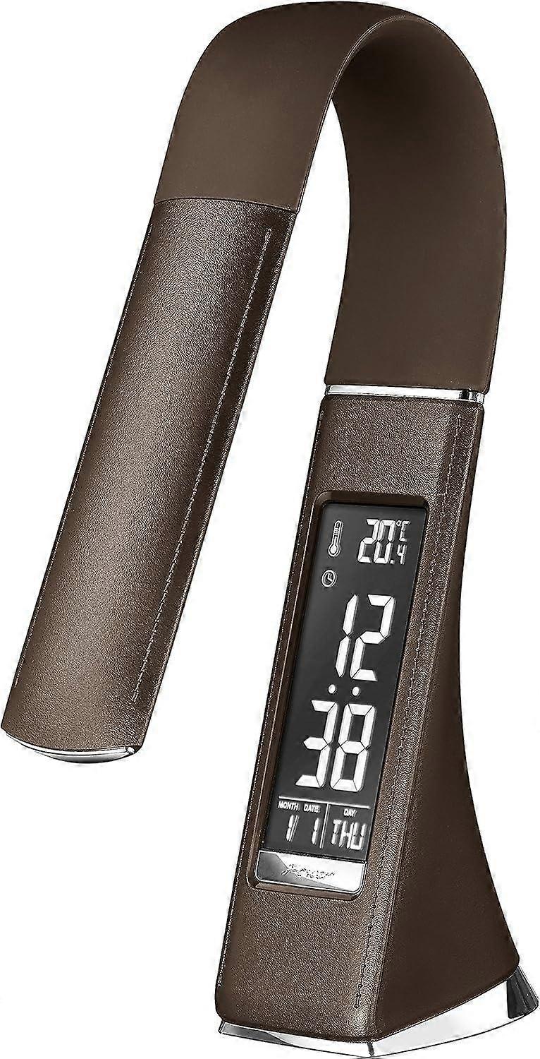 Children's Lighting LED Desk Lamp WO46 - Desk Lamp with Alarm Clock Dimmable Desk Brightness Level L