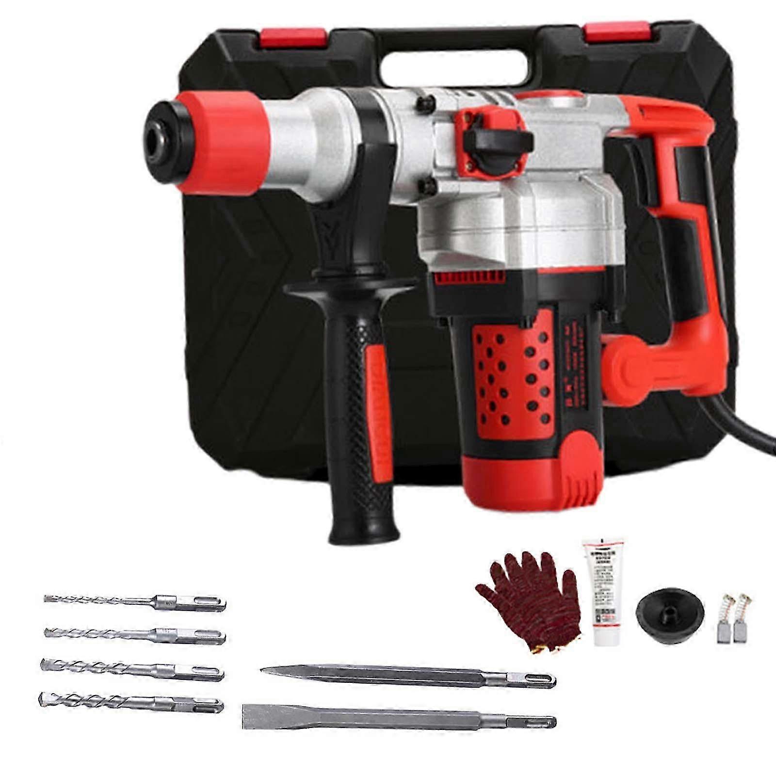 Electric Hammer Drill with Tool and Drill Home Electric Impact Drill