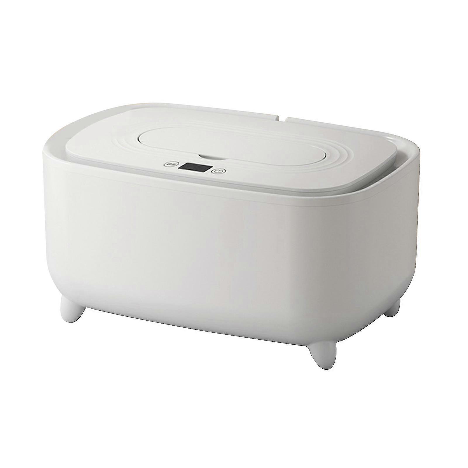 Baby Wipe Warmer Pp Material Intelligent Adjustable Temperature Large Capacity Infant Wipes Heater White -CNJR