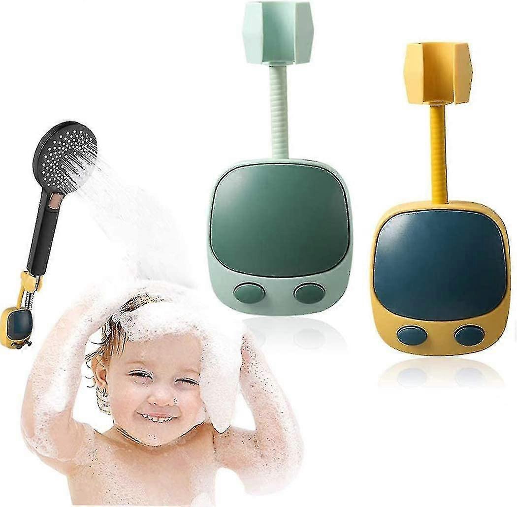 2 Pcs Shower Head Holder, Upgrade Universal 360 Degree Adjustable Rotatable