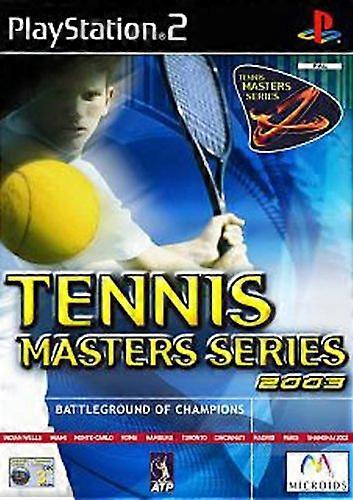 Tennis Master Series 2003 (PS2) - PAL - New & Sealed