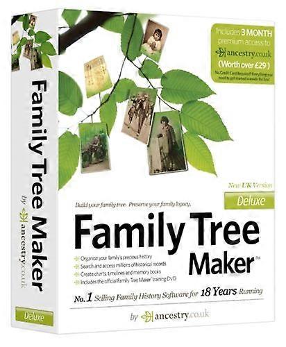 Family Tree Maker 2008 Deluxe (PC) - New & Sealed
