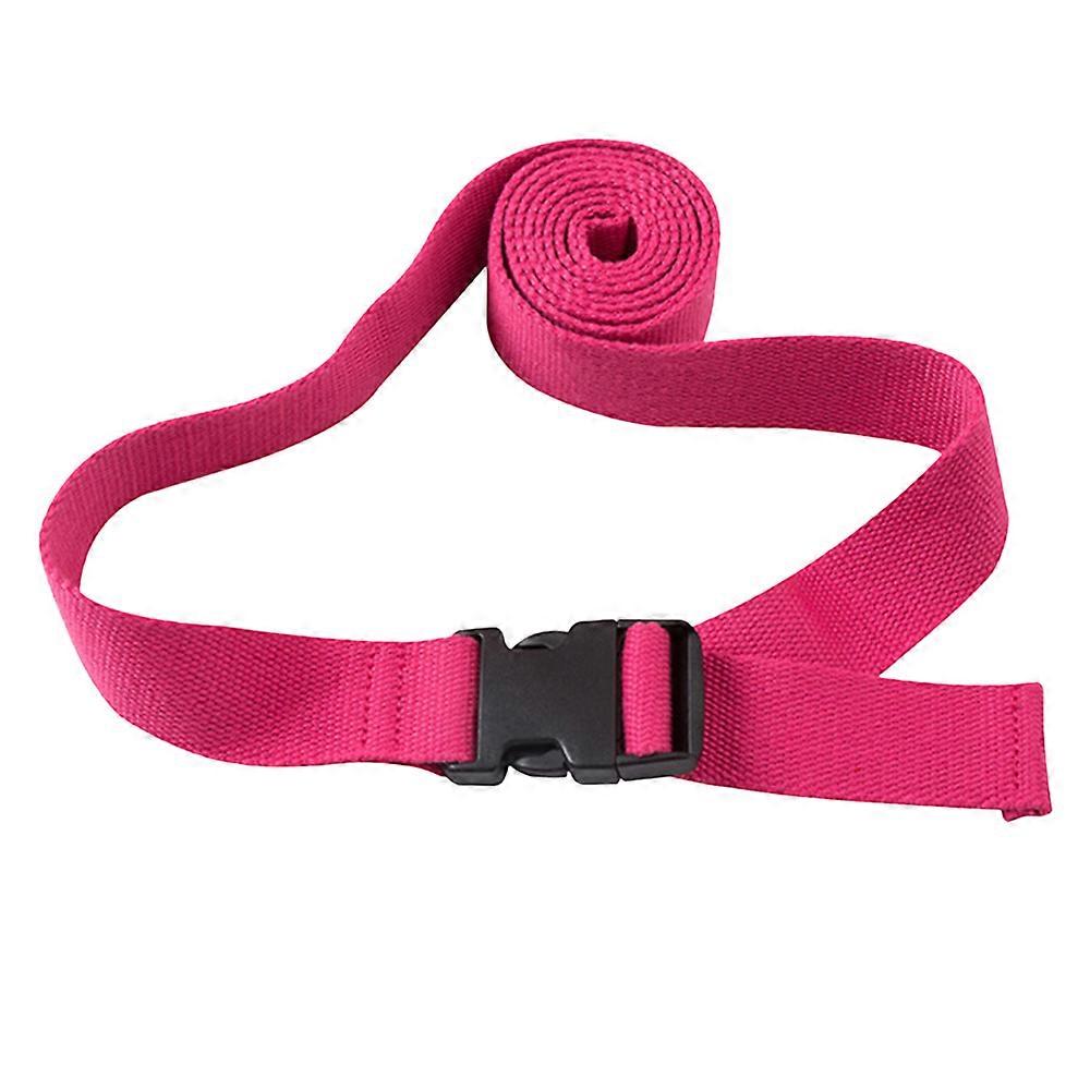 Red Quick-Release Yoga Strap