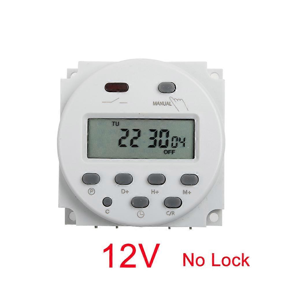 1PC Week Controller Electronic Weekly 7Days Programmable Digital Time Switch Relay Timer Control CN101A Tp8a16 L701 220V12V 16A