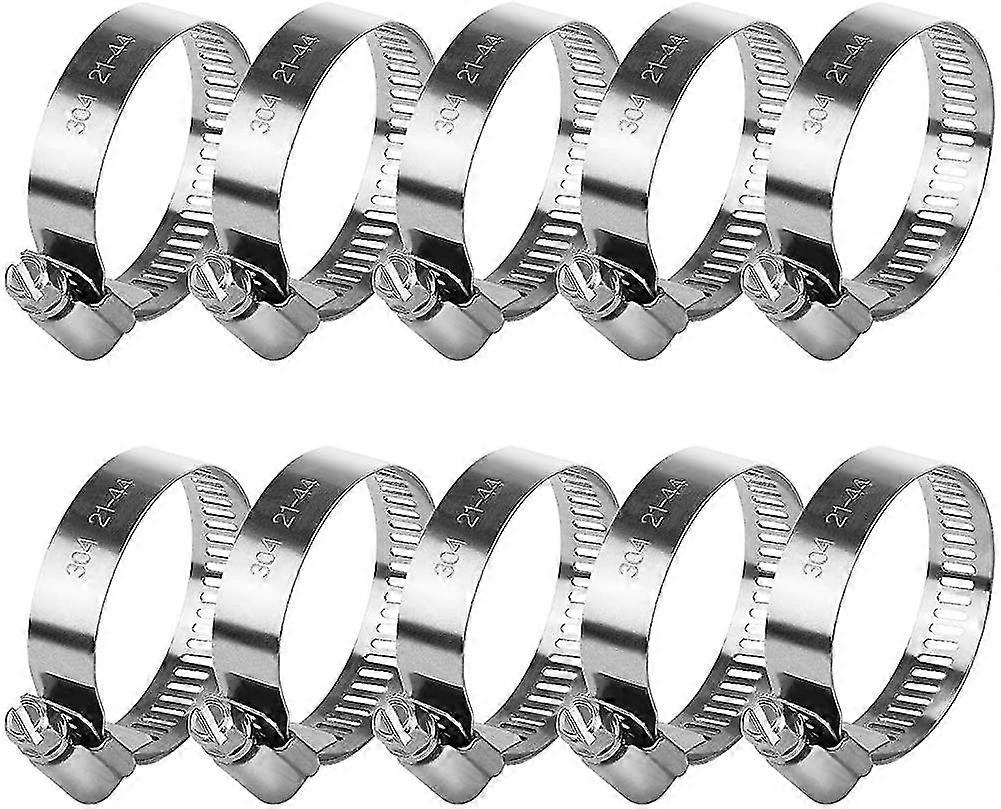 Hose Clips Adjustable Stainless Steel Hose Clamps Worm Drive Pipes Hose Clamps