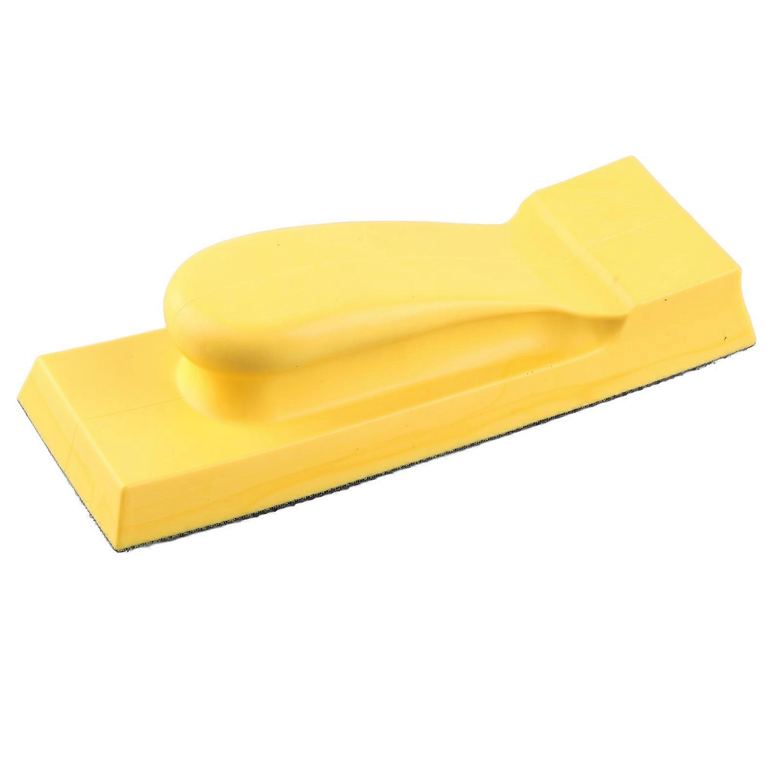 Hand Sanding Block Rectangular Self?Adhesive Sandpaper Pad Woodworking Polishing Tool 198x70