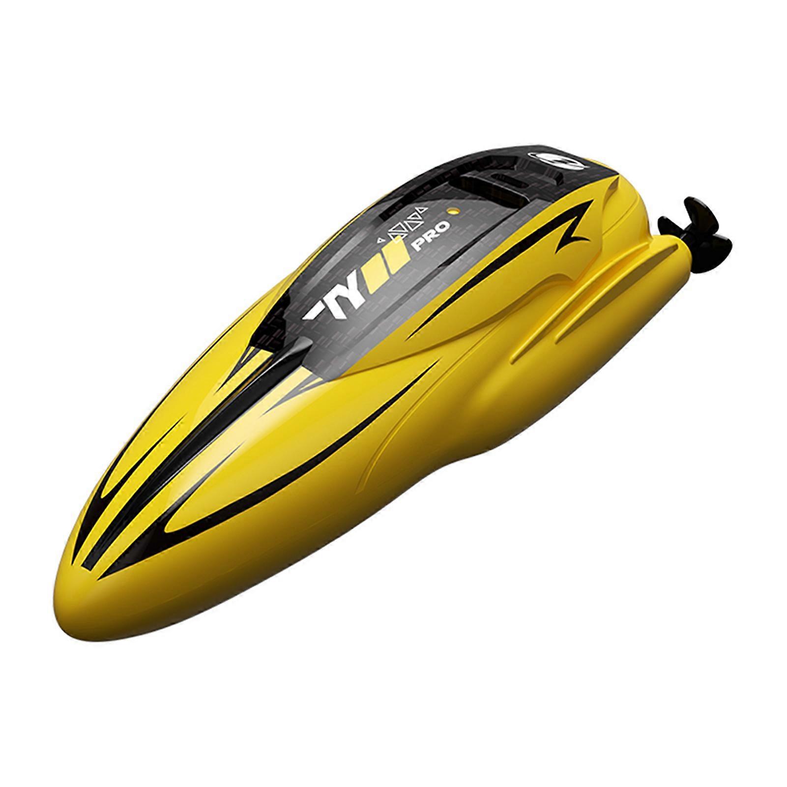 Remote Control Boat Simulation Mini Speedboat Water Swimming Toy for Adults Children