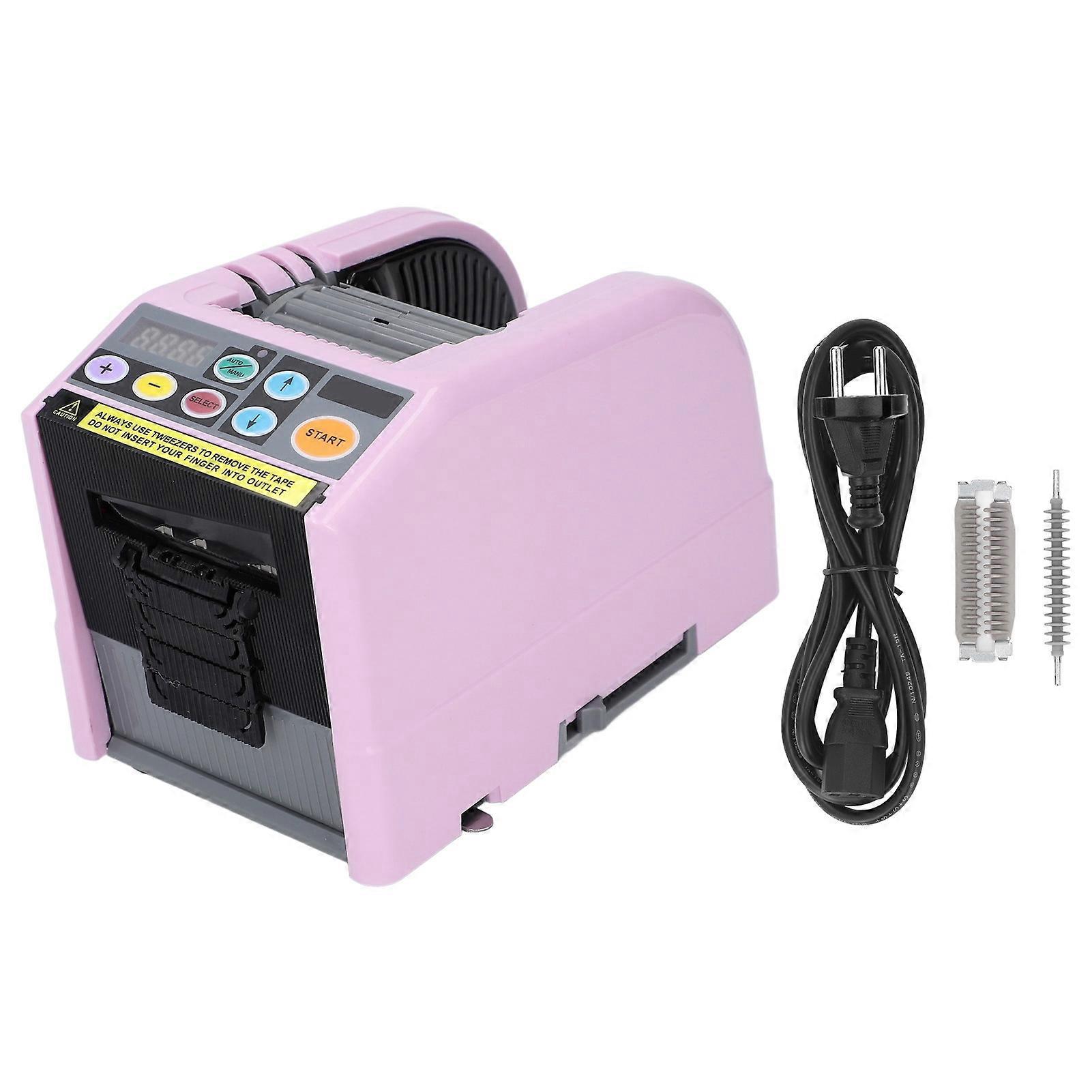 Automatic Tape Dispenser with Roller Electric Ribbon Tape Cutting Machine for 5999mm Length 660mm Width Tapes EU Plug 220240V