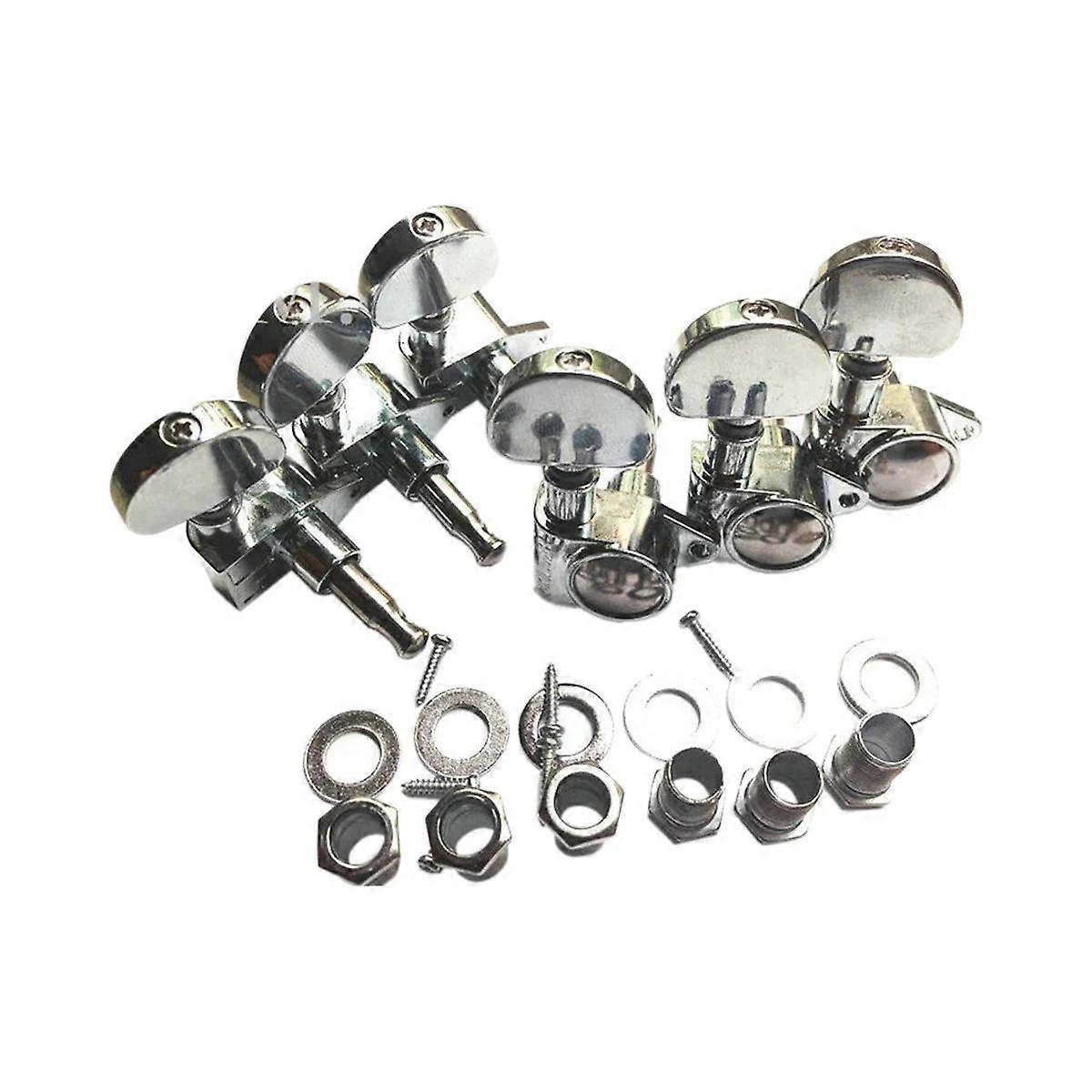 Guitar String Knob Grover String Winder Fully Enclosed Guitar String Tuning Pegs Keys Tuners Machine Heads