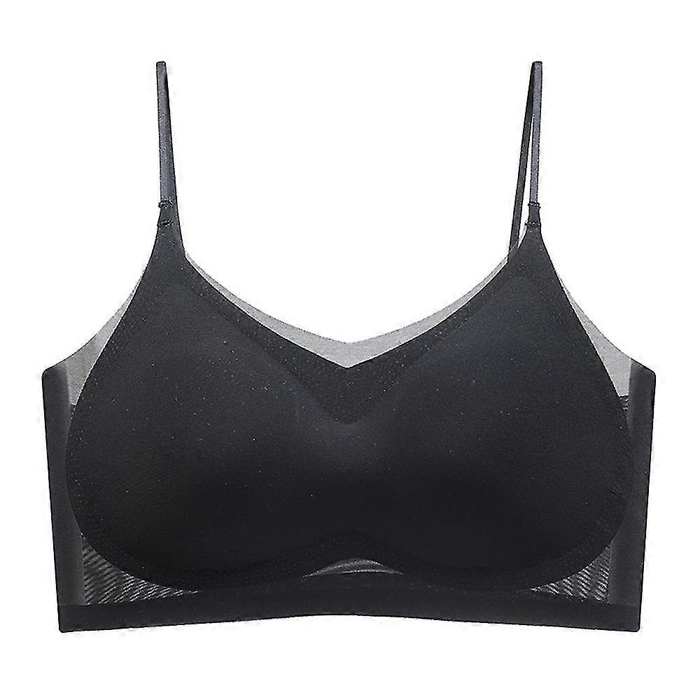 Kobiety Lato Ultra Thin Ice Silk Comfort Oddychający biustonosz Lifting Cooling Biustonosz Plus Size