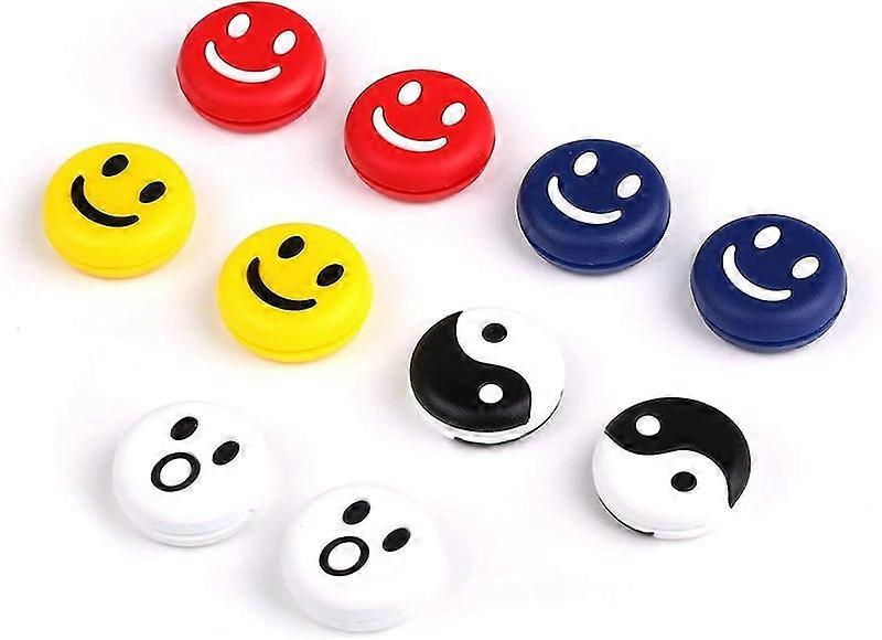 10 Pcs Squash Racket Tennis Racket Vibration Dampeners Shock Absorber Silicone T