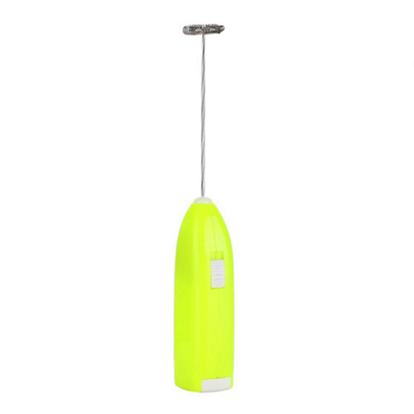 Electric Handheld Milks Frother Hand Matcha Whisk Drink Mixer Stainless Steel with Spring Spiral Foamer Kitchen