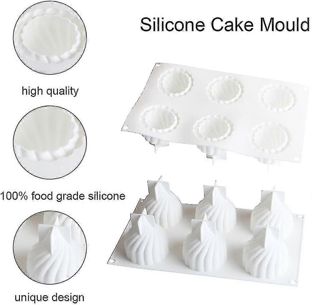 Cake Molds, Silicone 3d Baking Mold, Diy Mold, Silicone Muffin Baking Mold For Muffins
