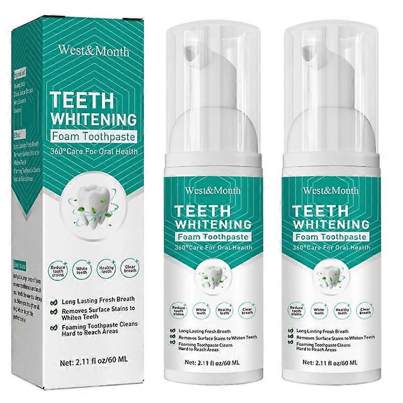 2 Adet Jorondy Diş Gargara, Bitkisel Parlatıcı Ağız Onarım Köpüğü, Diş Beyazlatma