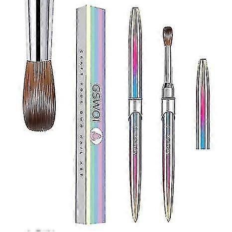 100% Kolinsky Acrylic Brush, 3d Round S (size # 6/8/10/12/14/16/18) Bru For Acrylic Applicat, , Ar