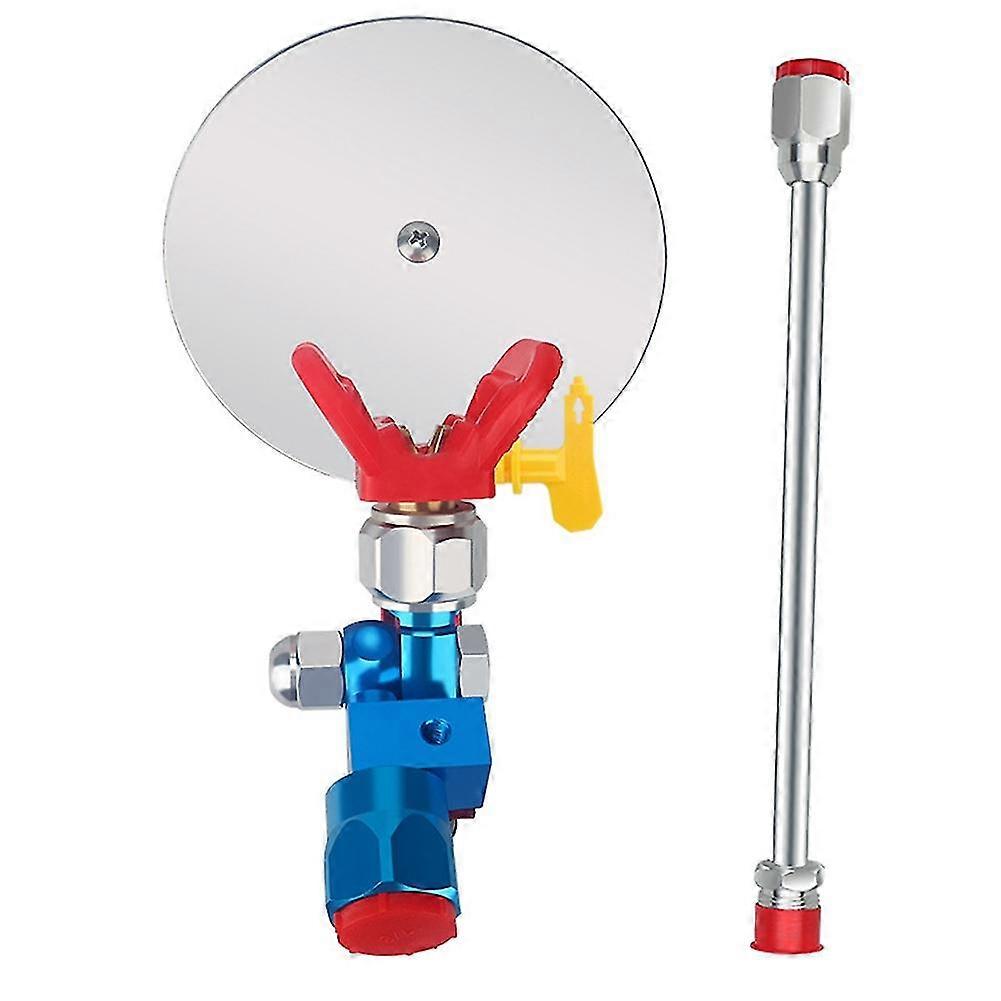 Spray Guide Tool With 12 Inch Extension Pole & 217 Tip For Most Airless Paint Sprayer 7/8inch (tangling)