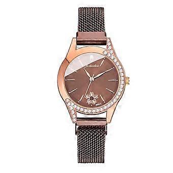 Women Fashion Watch Clock Stainless Steel Casual Dress Wrist Crystal Jewelry