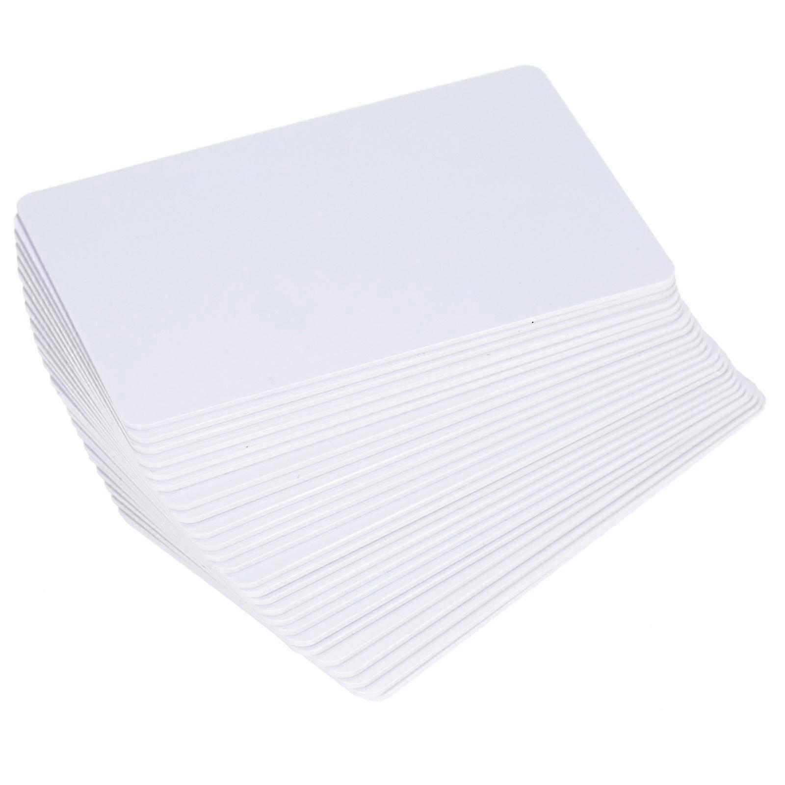 25pcs/set 125khz Rfid Card Readable Writable Rewrite Blank White Key Cards For Access Control
