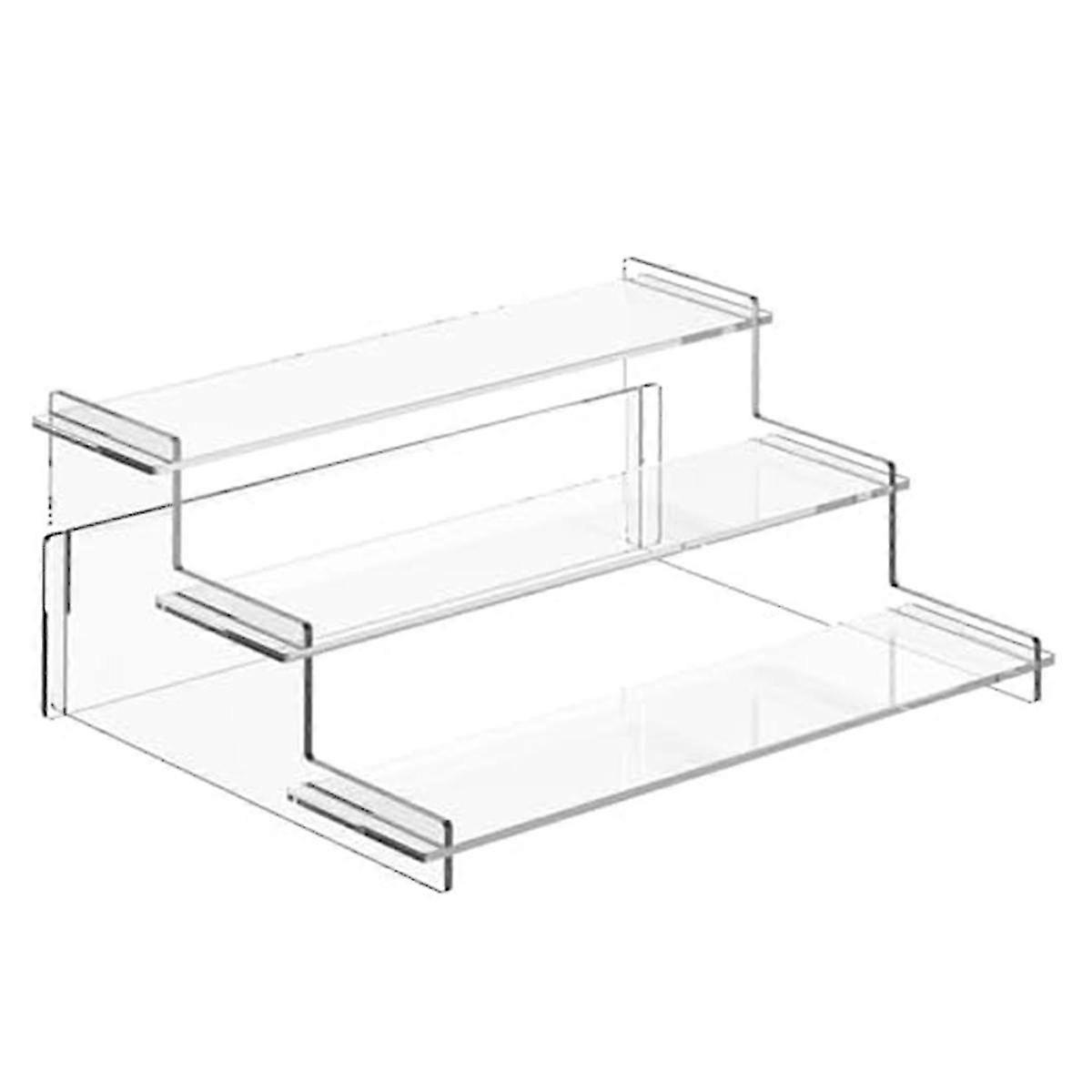Acrylic Risers Display Stand, Cupcake Holder, Perfume Organizer Stand, Display Shelf for Figures an