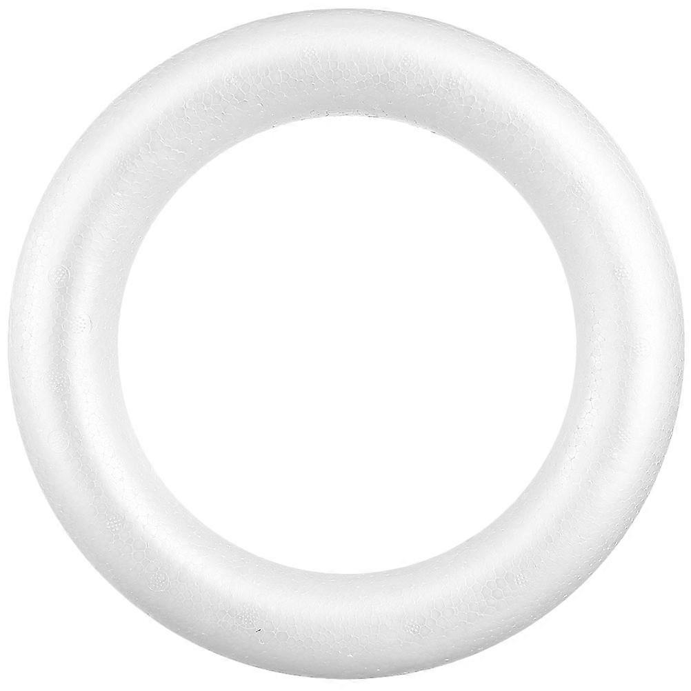 Unfinished Foam Craft DIY Foam Craft Foam Circle Ring DIY Foam Wreath Craft Painting Craft