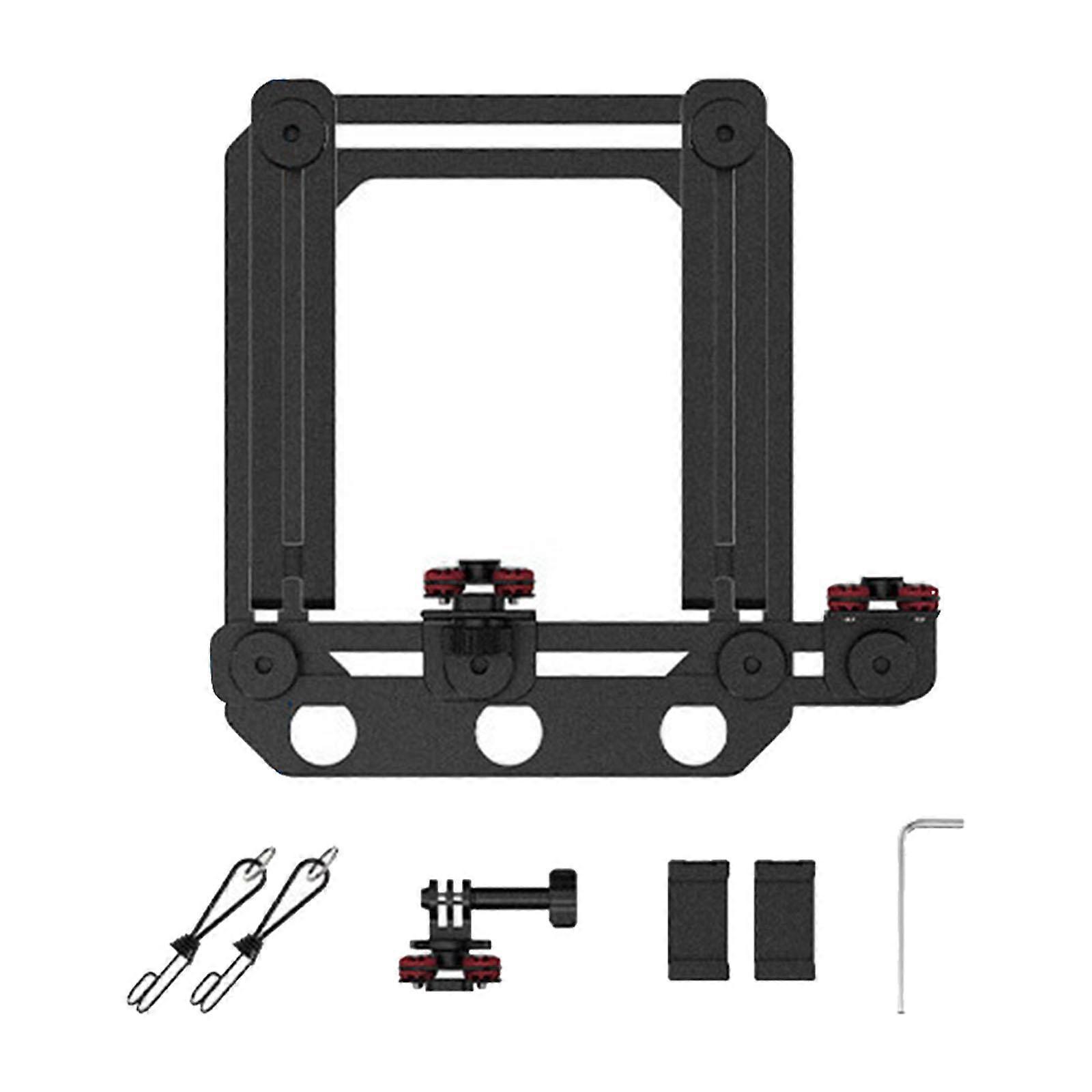 Fence Mount for Sports Camera Shockproof Multipurpose for Recording Baseball Black
