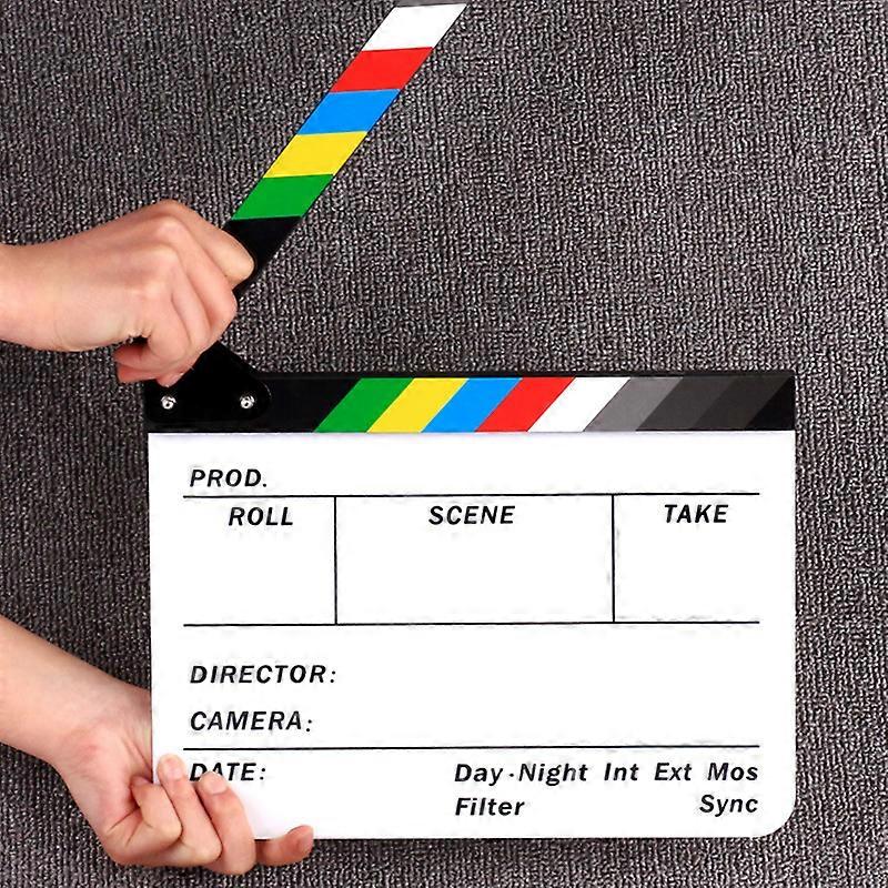 Video/photographic Props, Acrylic Board, Director's Clapper