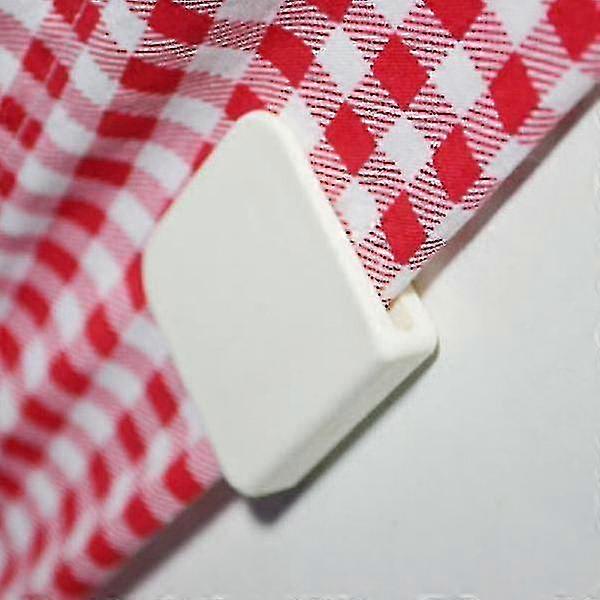 Dhesive Fixation Shower Curtain Clamps, U Shape Fixed Clip