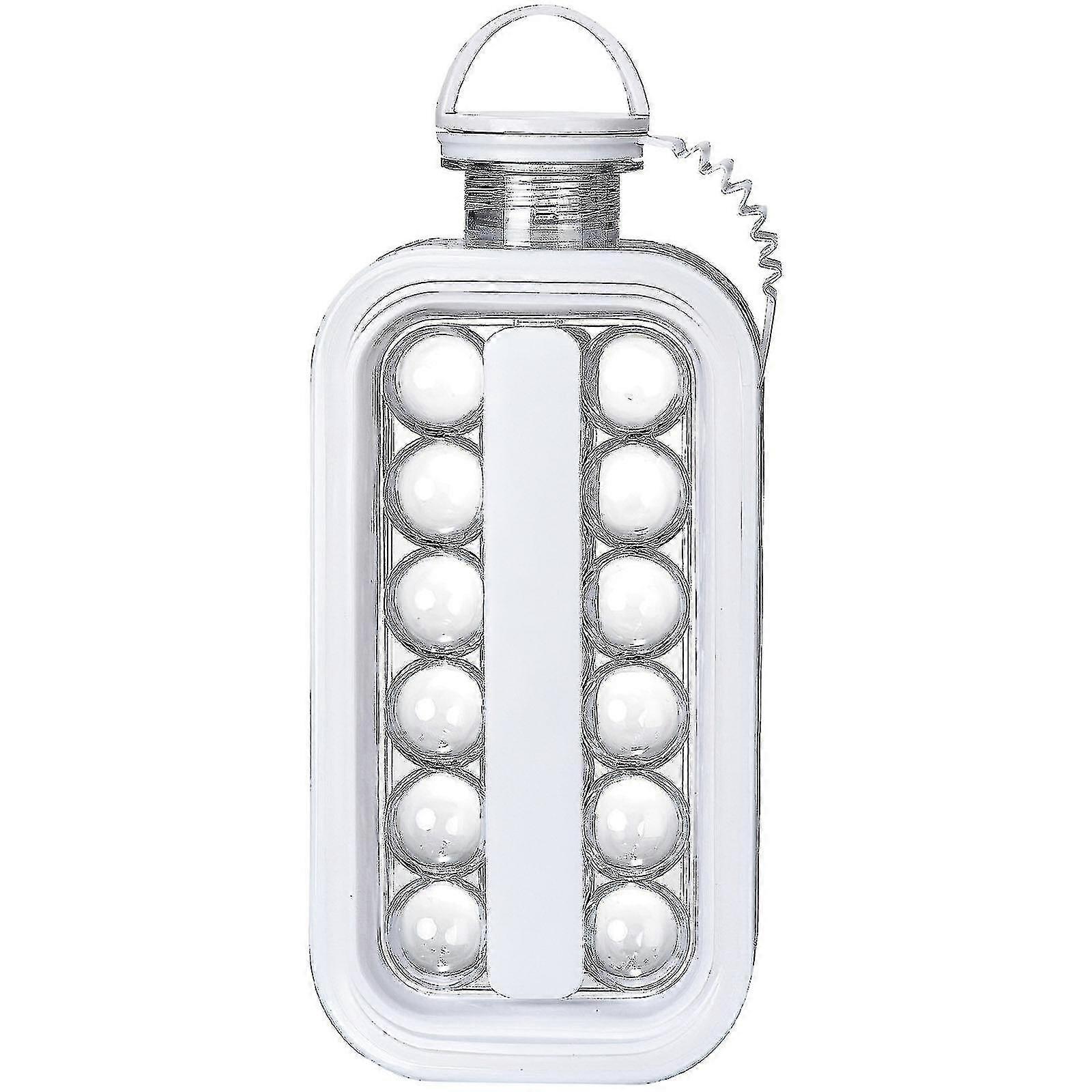 2-in-1 Ice Cube Tray Portable Ice Mold Making Kettle Reusable Ice Maker For Picnic Camping Travel