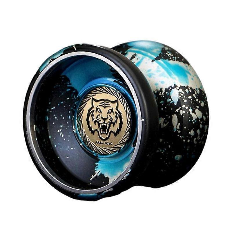 EVAGO Toys Yo-yo Ball Unresponsive with Stainless Center Bearing and Stainless Axle, Black Yoyo with10 Replacement Yoyo Strings 12 colors