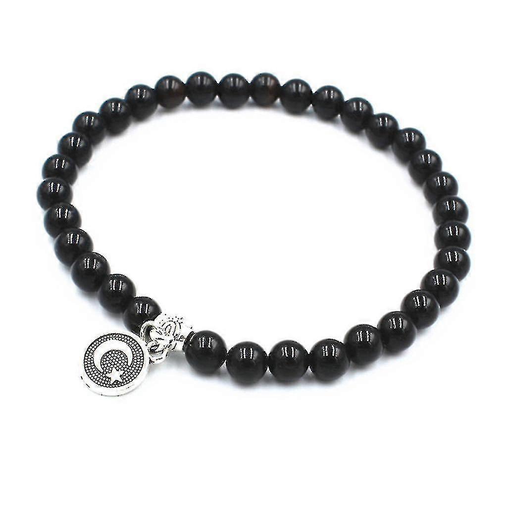 Μουσουλμανικές χάντρες προσευχής Ισλάμ Tasbih Βραχιόλι 33-χάντρα 6mm Tasbeeh Ισλαμικό κόσμημα