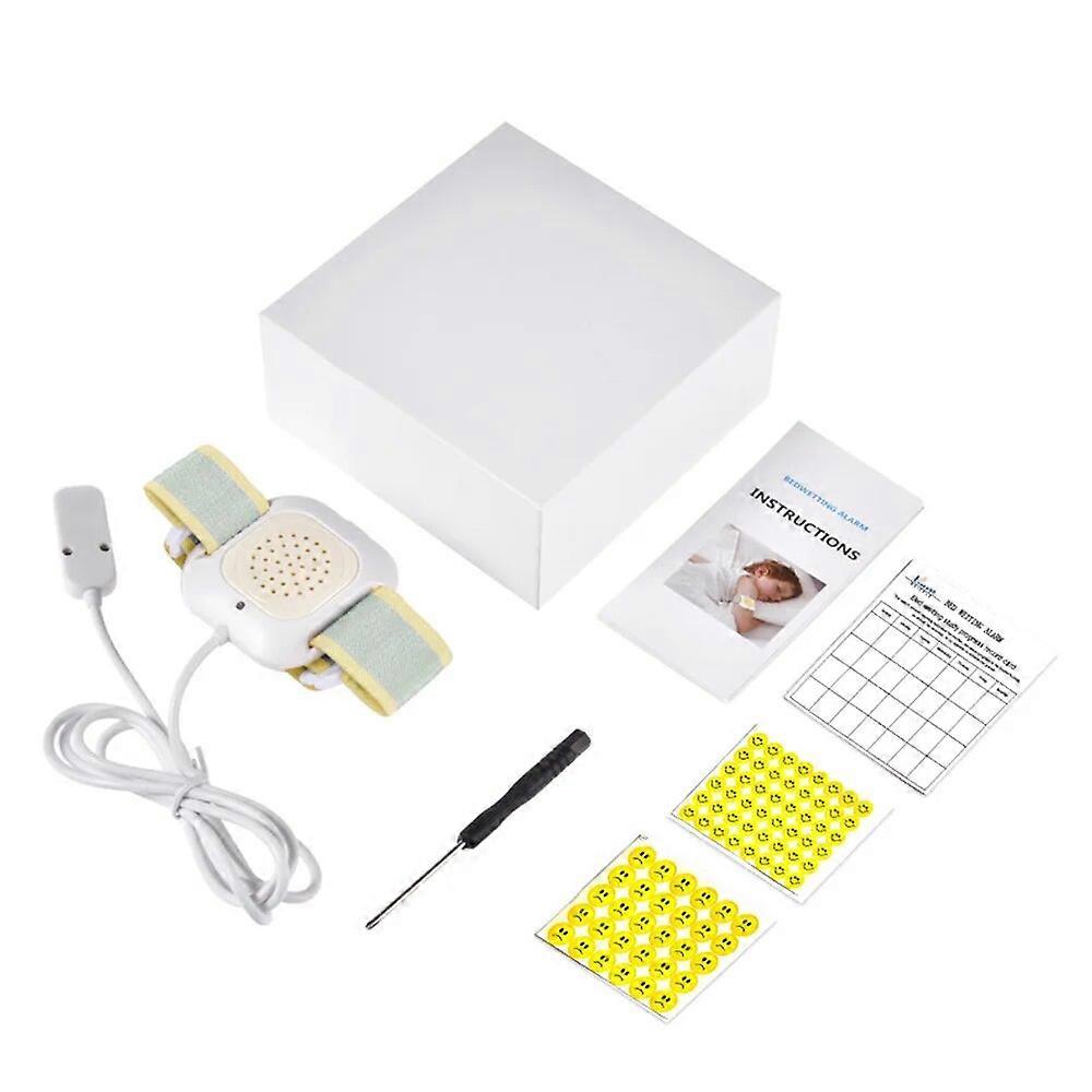 Bedwetting Alarm with sensitive sensor Enuresis Alarm with Loud Sound Bright Lights and Strong Vibration Child Potty Training