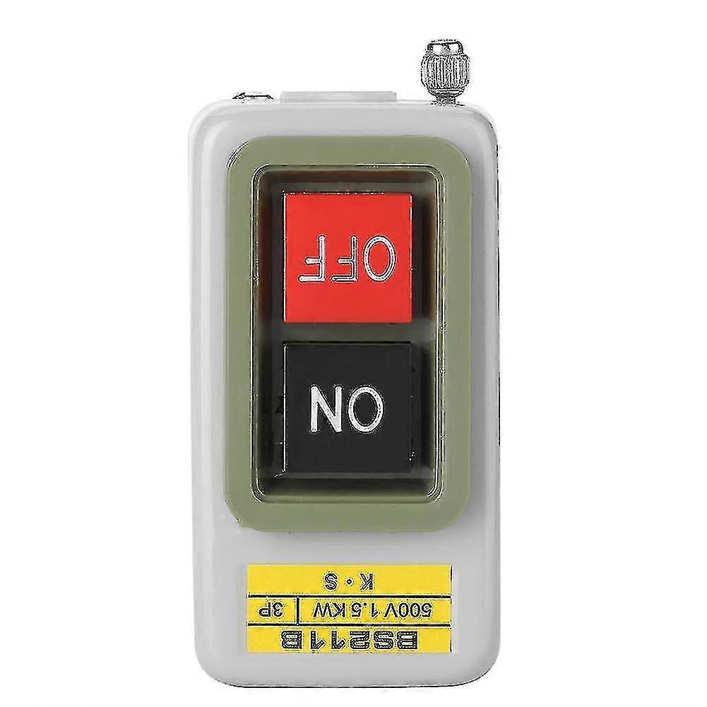 Power Button Switch, The Ac 220v / 380v On / Off Button Switch Is Self-locking. 3p Button Start Switch Bs211b448