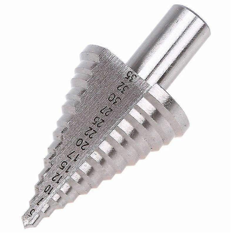 Hss Step Titanium Spiral Groove Conical Cone Drill Bit Set Hole Cutter1pcs