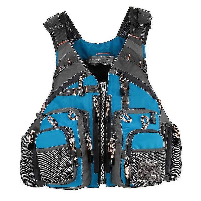 سترة الصيد تنفس الرياضة في الهواء الطلق يطير السباحة الحياة سلامة صدرية البقاء على قيد الحياة فائدة يطير سترة مع جيوب الصدر شارك