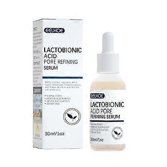 Serum oczyszczające pory kwasu laktobionowego, serum minimalizujące pory Delikatna formuła Czyste pory Zmniejszające pory Ujędrniające pory Zmniejszające się pory Zmniejszające się zmarszczki Płyn do twarzy dla wszystkich S