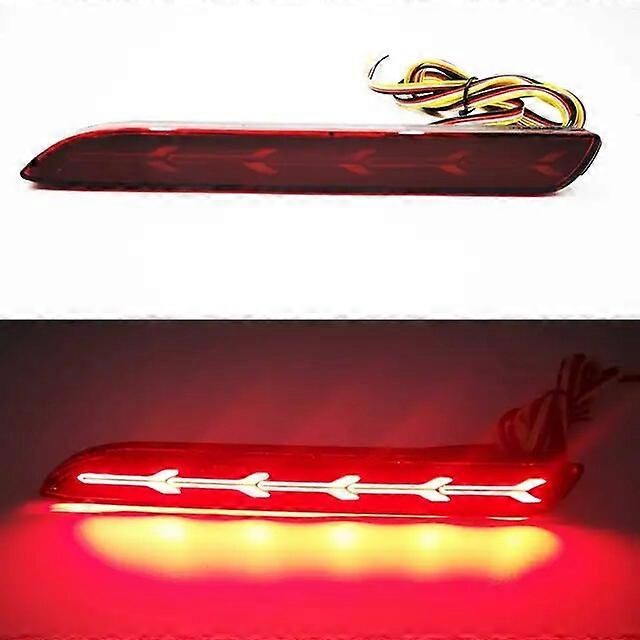 1 Pair LED Reflector Lamp Rear Fog Lamp Bumper Light Brake Light For Toyota RAV4 2019 2020 For Camry 2006 - 2014